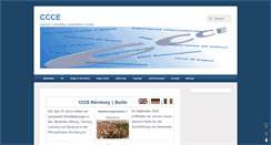 Desktop Screenshot of ccce.de